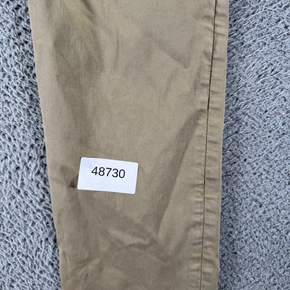 American Eagle Outfitters Flex Jeans Men 34x28 Beige Denim Straight Slim Stretch